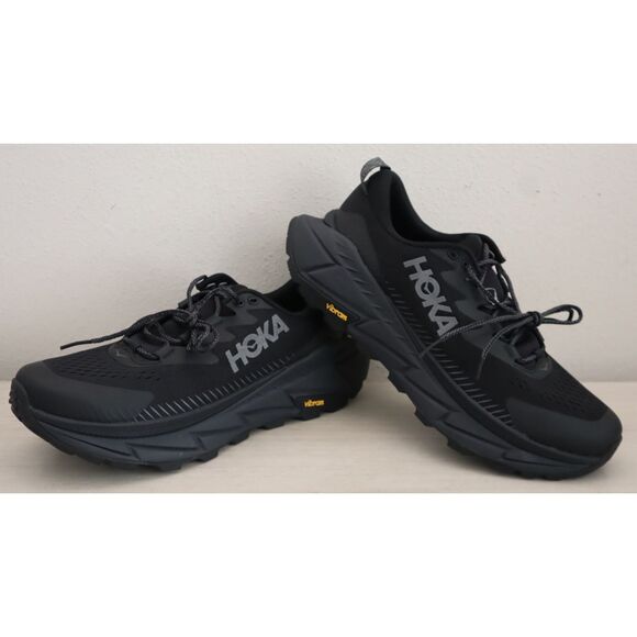 Hoka 1141610-BBLC Men's Sz 10D Triple Black Skyline-Float X Hiking Shoes - Picture 11 of 11